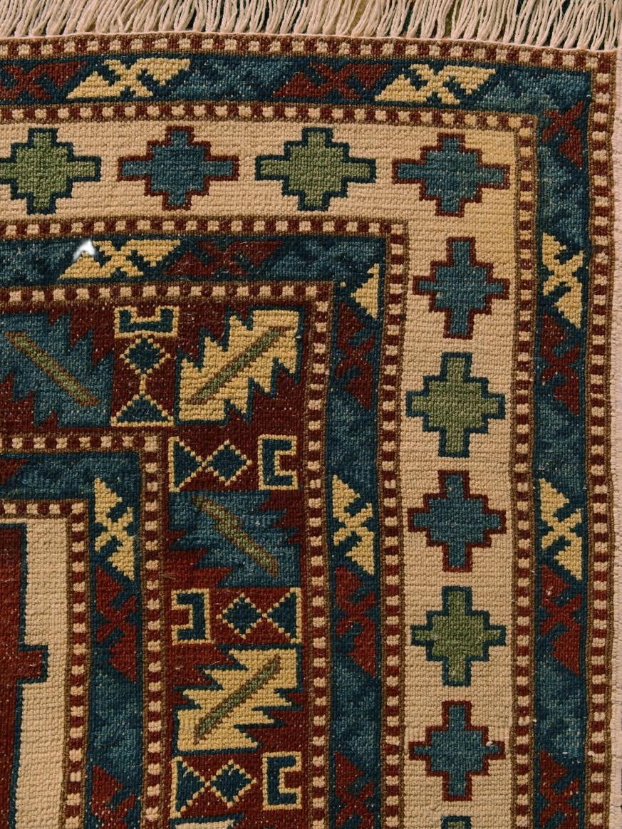 115cm x 160cm Hand Knotted Shirvan Rug