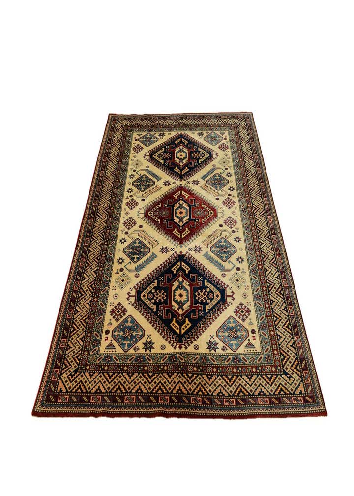 5' 7 x 7' 7 Hand Knotted Shirvan Rug