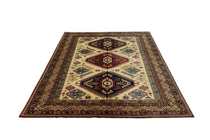 5' 7 x 7' 7 Hand Knotted Shirvan Rug
