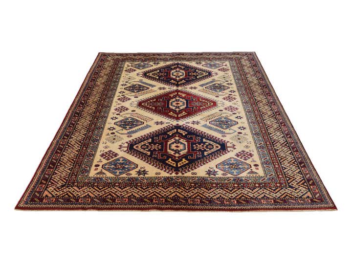 5' 7 x 7' 7 Hand Knotted Shirvan Rug
