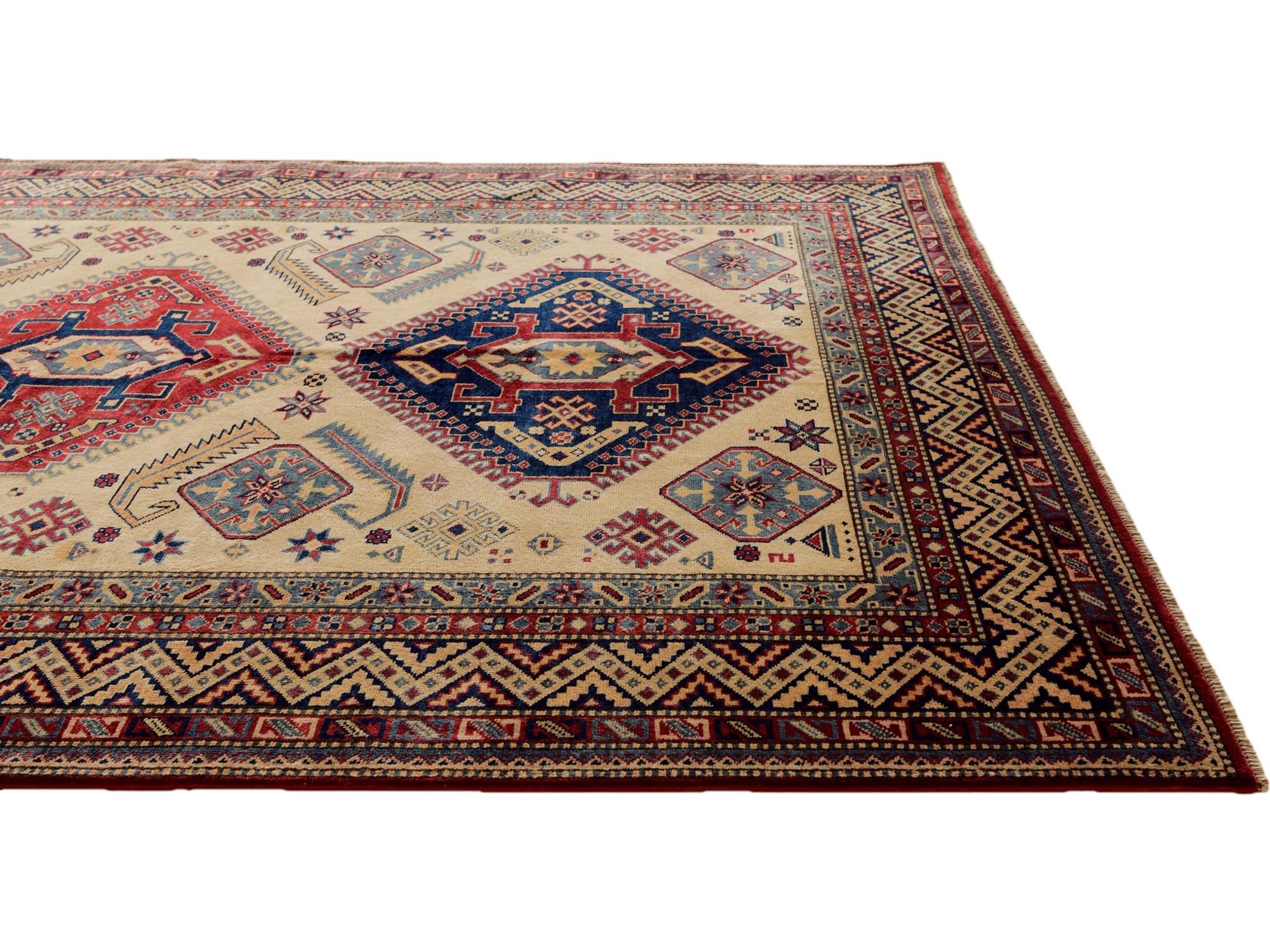 5' 7 x 7' 7 Hand Knotted Shirvan Rug