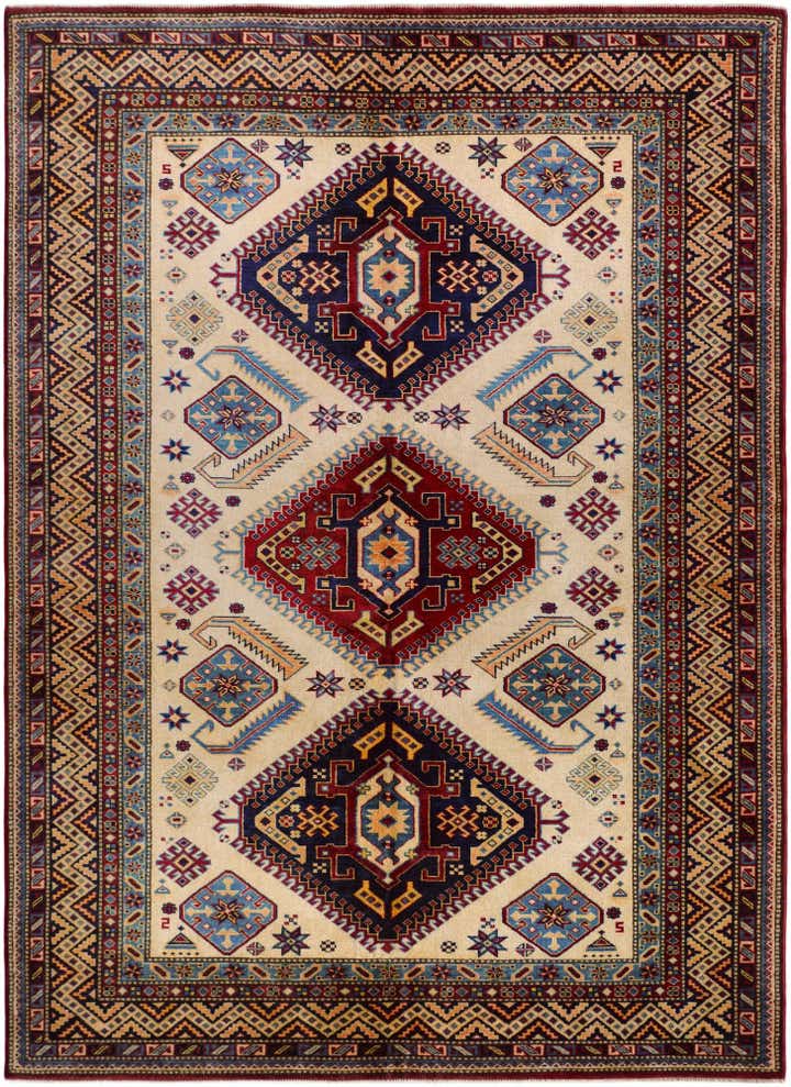 5' 7 x 7' 7 Hand Knotted Shirvan Rug