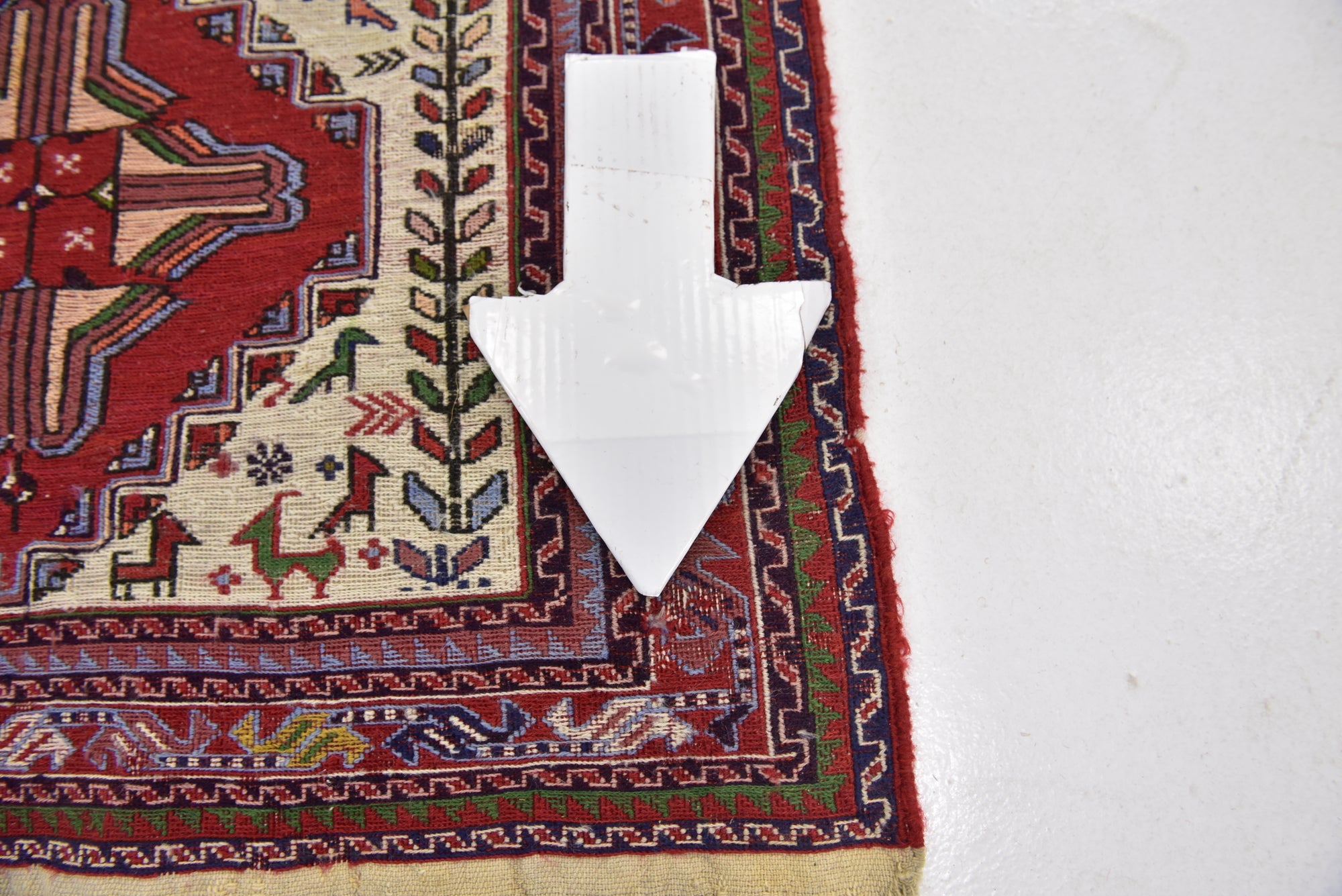 2' 4 x 3' 5 Hand Woven Sirjan Wool Rug