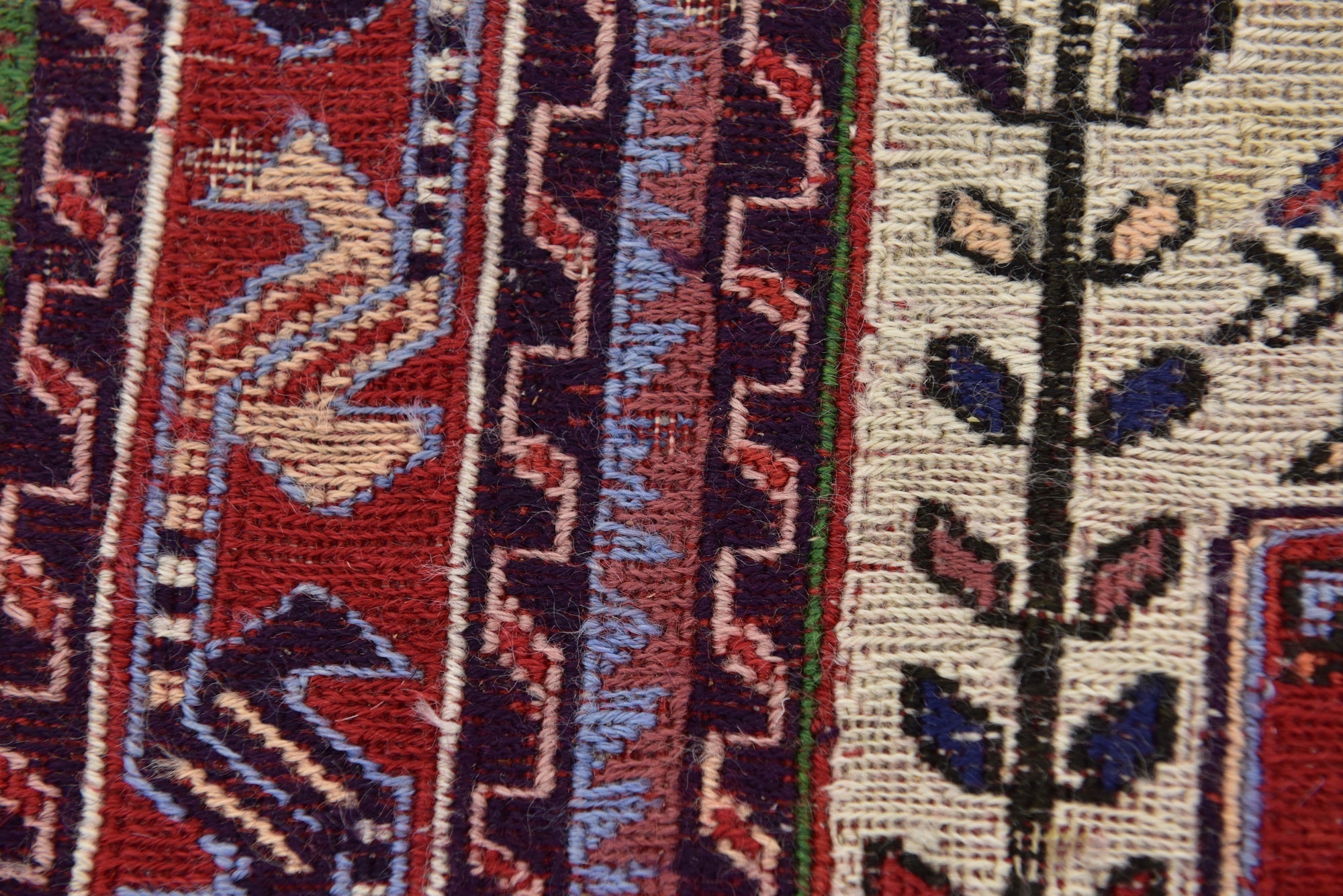 2' 4 x 3' 5 Hand Woven Sirjan Wool Rug