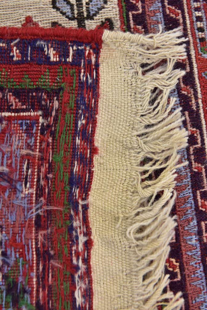 2' 4 x 3' 5 Hand Woven Sirjan Wool Rug