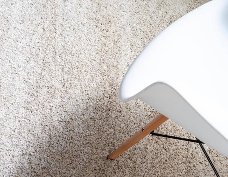 Detail image of 5' x 8' Solid Frieze Rug