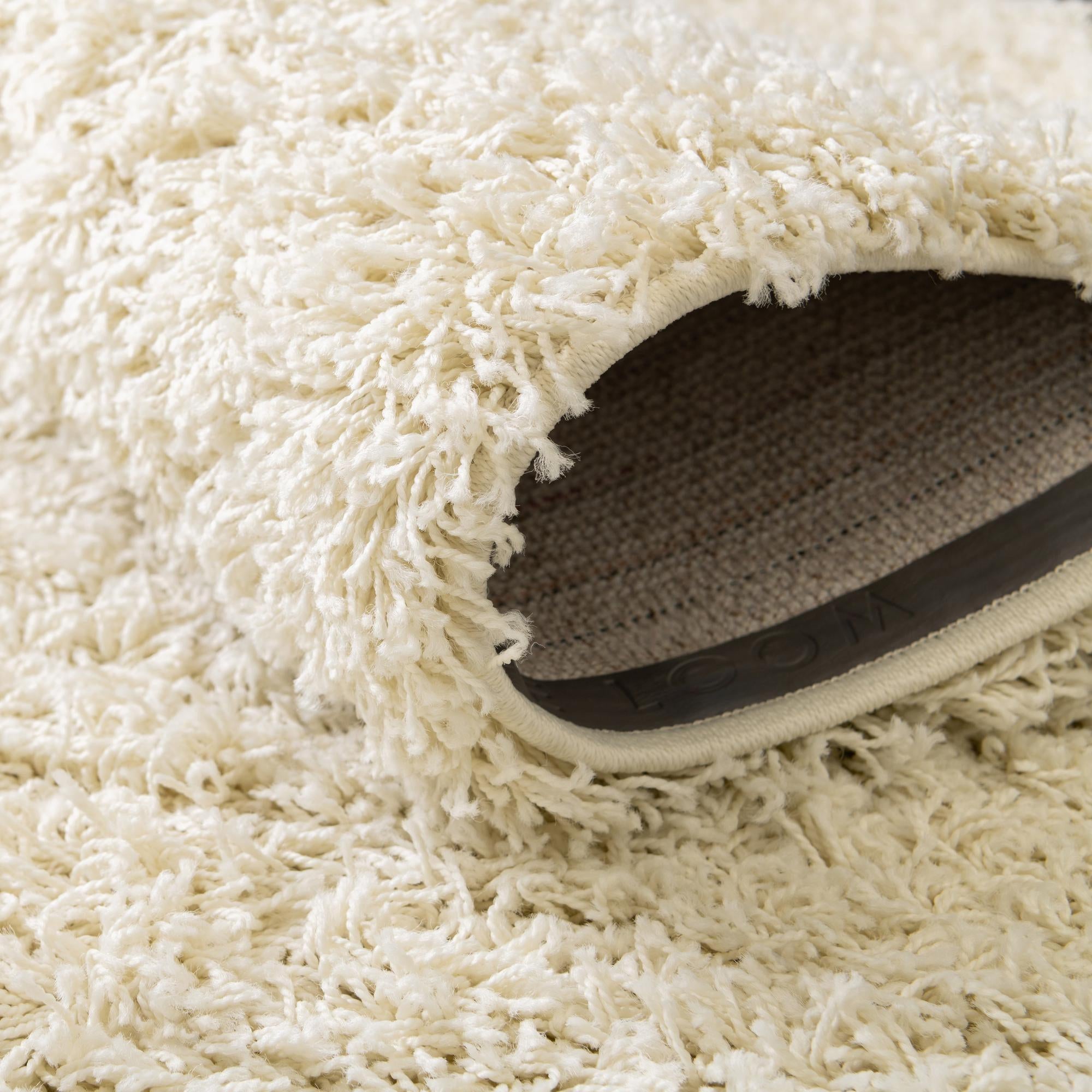 6' x 9' Solid Shag Rug