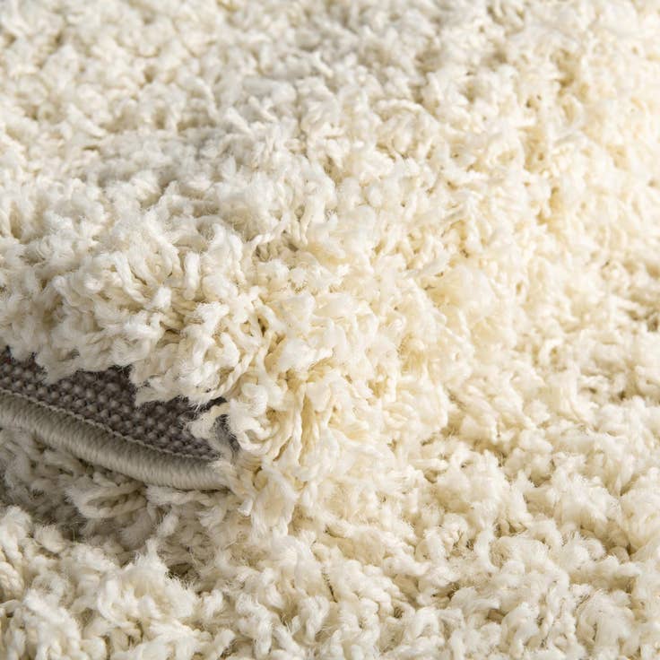 Detail image of 5' x 8' Solid Shag Rug
