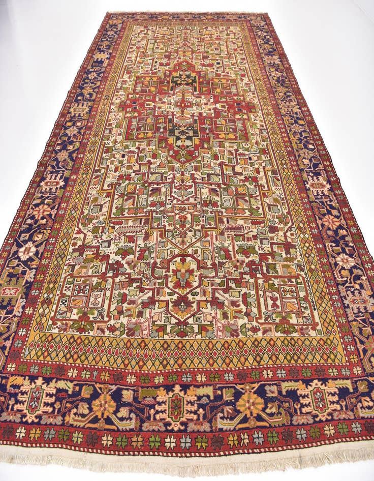 Detail image of 9' x 12' 8  Hand Knotted Sumak Oriental Wool Rug