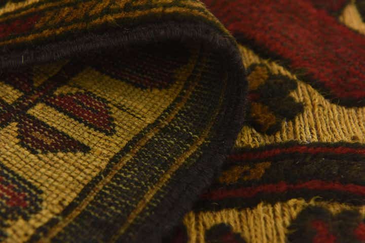 3' x 4' 10 Hand Knotted Sumak Wool Rug