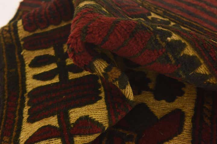 3' x 4' 10 Hand Knotted Sumak Wool Rug