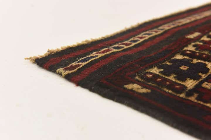 2' 10 x 4' Hand Knotted Sumak Wool Rug