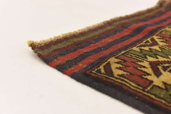3' x 4' 5 Hand Knotted Sumak Wool Rug