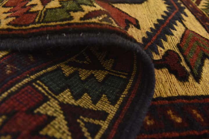 3' x 4' 5 Hand Knotted Sumak Wool Rug
