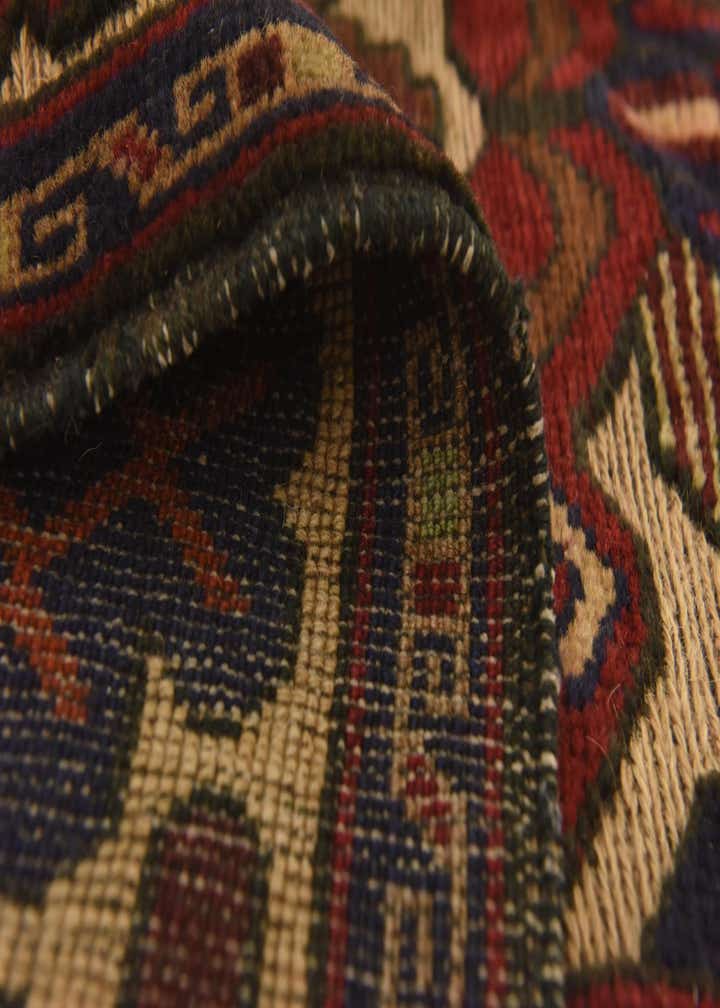 4' 2 x 6' 5 Hand Knotted Sumak Wool Rug