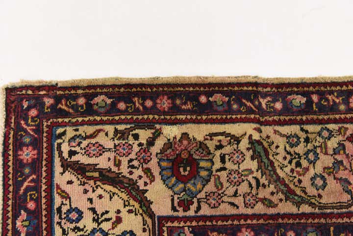 8' 2 x 9' 7 Hand Knotted Tabriz Persian Wool Rug