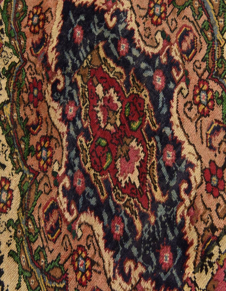 Detail image of 8' 2 x 9' 7  Hand Knotted Tabriz Persian Wool Rug