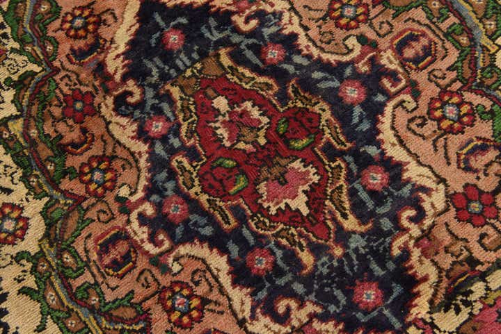 8' 2 x 9' 7 Hand Knotted Tabriz Persian Wool Rug