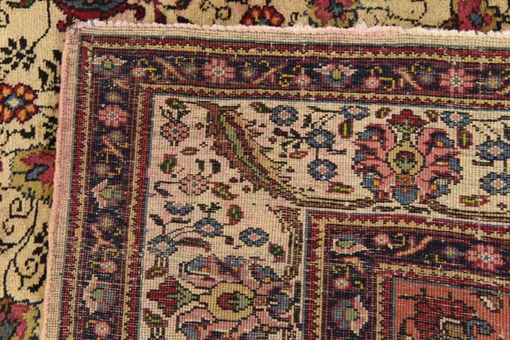 8' 2 x 9' 7 Hand Knotted Tabriz Persian Wool Rug