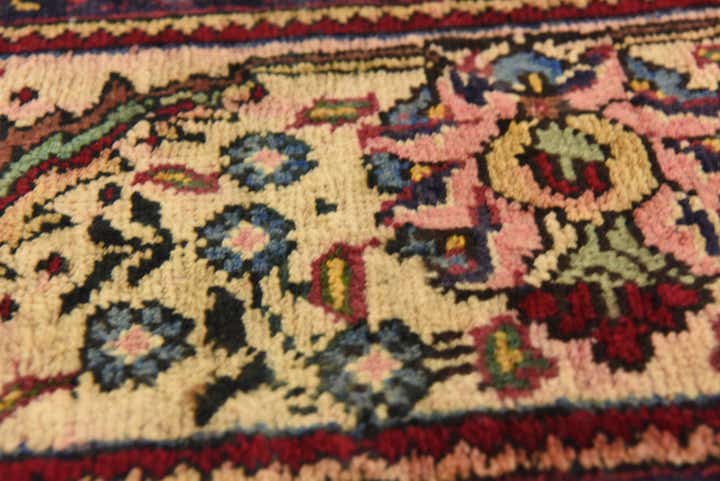 8' 2 x 9' 7 Hand Knotted Tabriz Persian Wool Rug