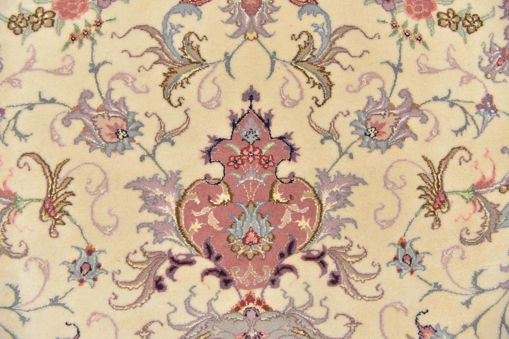 6' 8 x 9' 8 Hand Knotted Tabriz Persian Rug