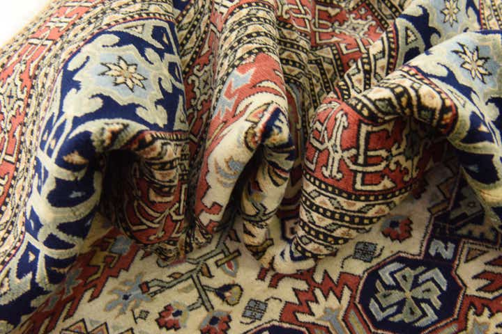 7' 8 x 9' 6 Hand Knotted Tabriz Persian Rug