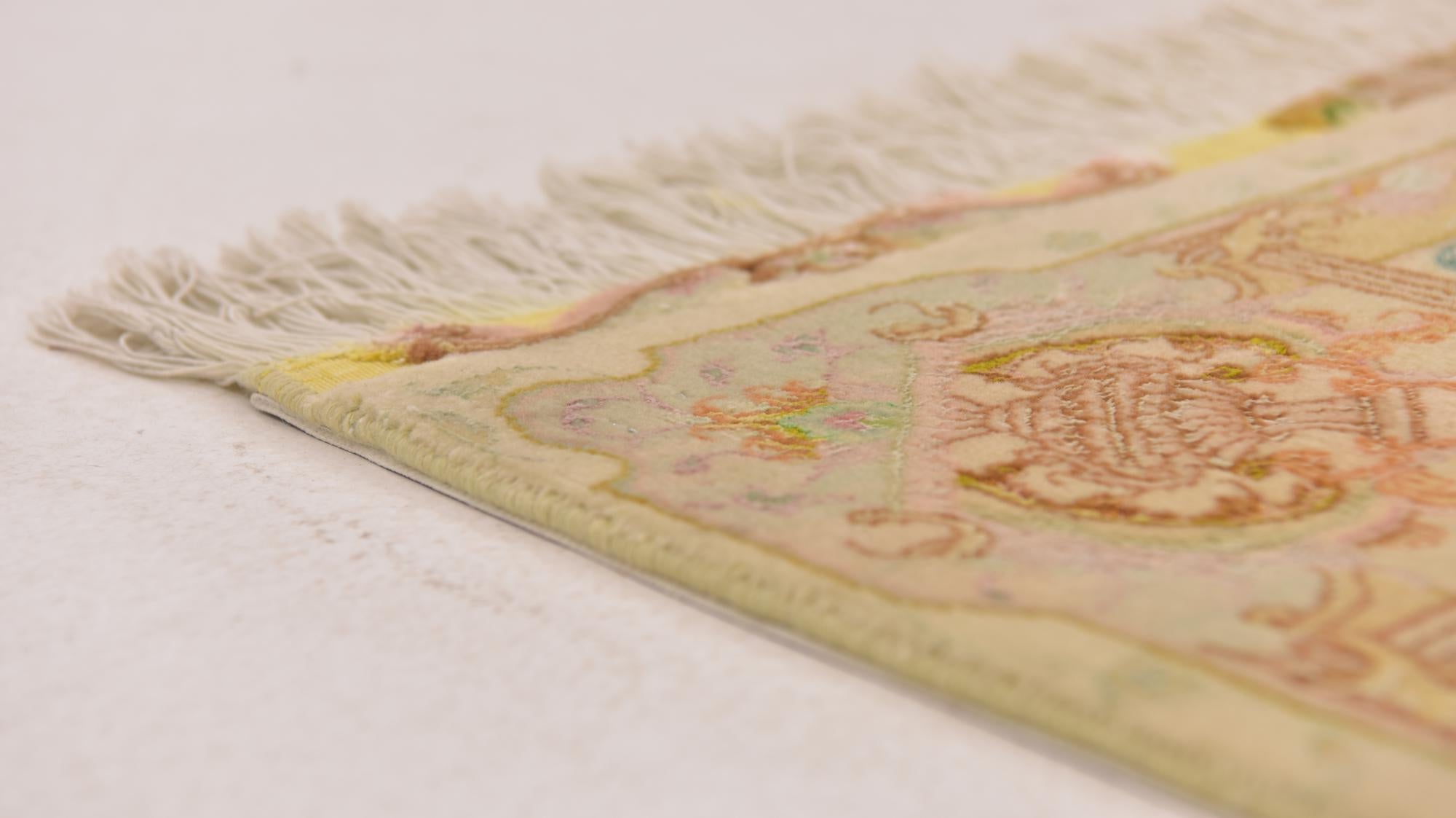 5' x 6' 7 Hand Knotted Tabriz Persian Rug