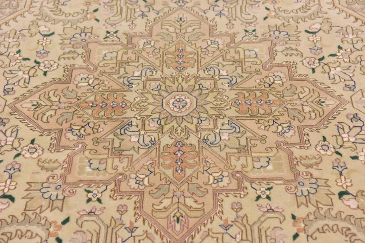 Detail image of 5' x 6' 8 Hand Knotted Tabriz Persian Rug