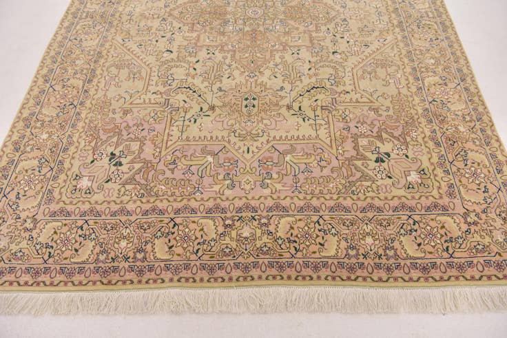 Detail image of 5' x 6' 8 Hand Knotted Tabriz Persian Rug