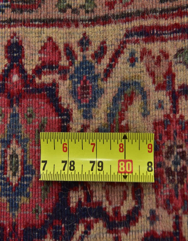 Detail image of 6' 8 x 9' 8 Hand Knotted Tabriz Persian Wool Rug