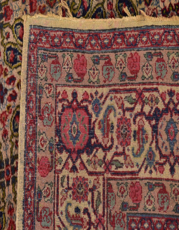 Detail image of 6' 8 x 9' 8 Hand Knotted Tabriz Persian Wool Rug