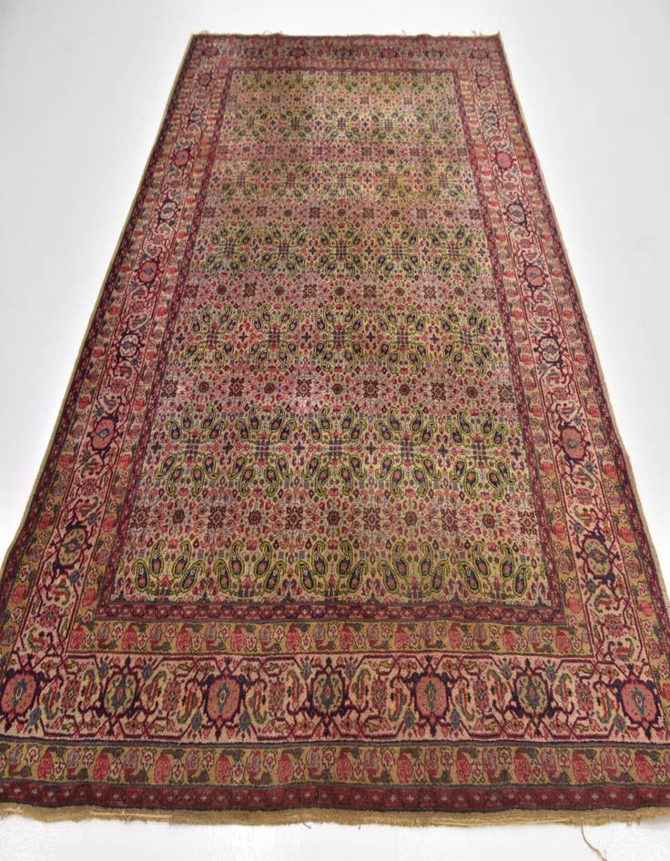 Detail image of 6' 8 x 9' 8 Hand Knotted Tabriz Persian Wool Rug