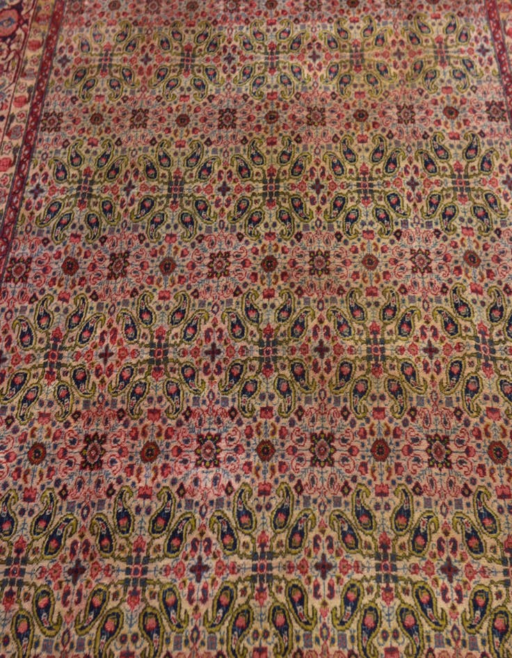 Detail image of 6' 8 x 9' 8 Hand Knotted Tabriz Persian Wool Rug