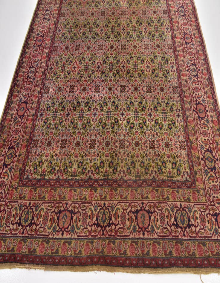 Detail image of 6' 8 x 9' 8 Hand Knotted Tabriz Persian Wool Rug