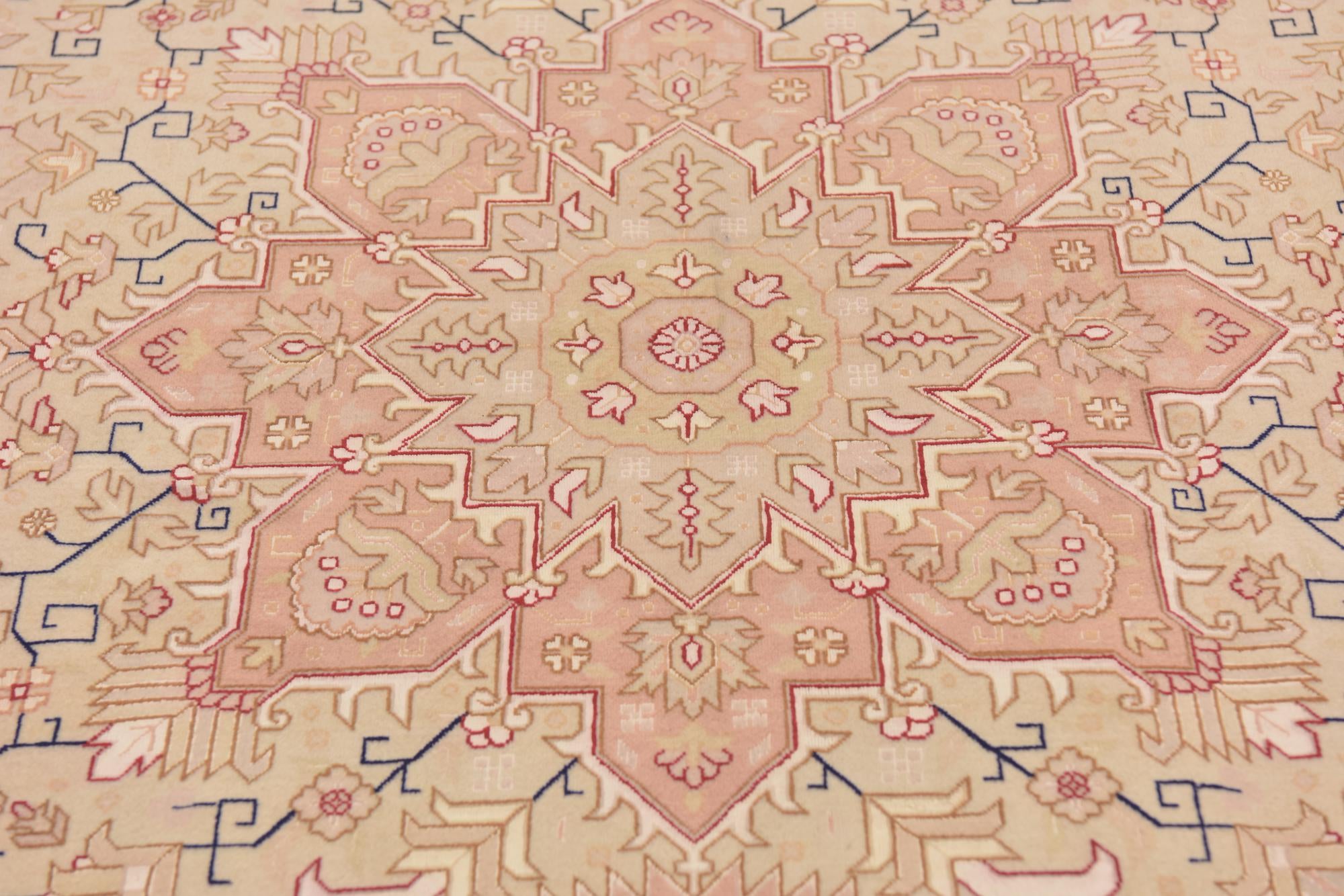 5' x 6' 6 Hand Knotted Tabriz Persian Rug