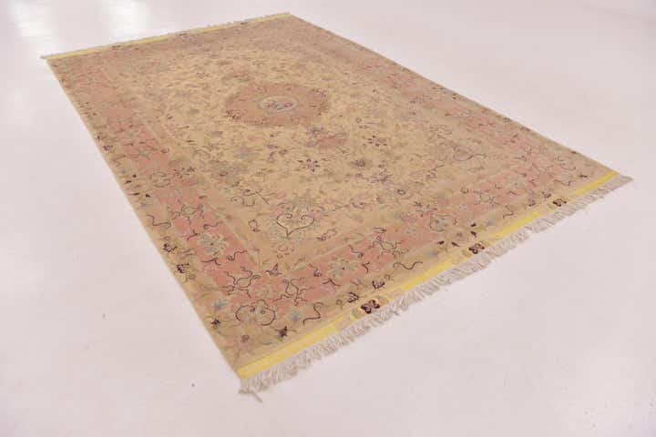 200cm x 305cm Handgeknoopt Tabriz Perzisch Vloerkleed