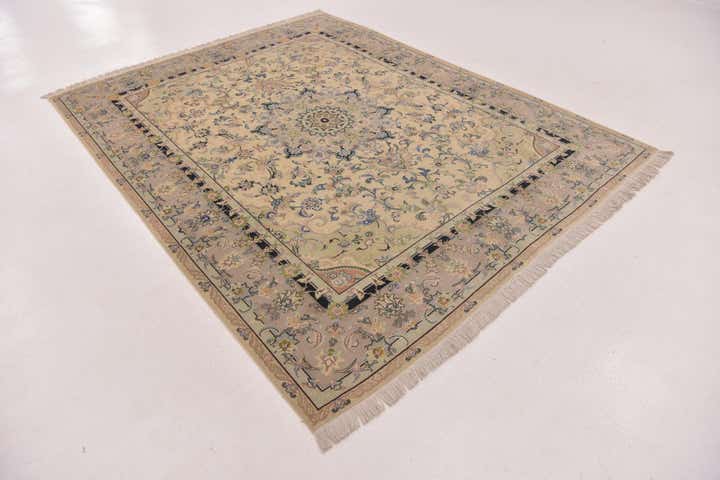 6' 8 x 8' 6 Hand Knotted Tabriz Persian Rug