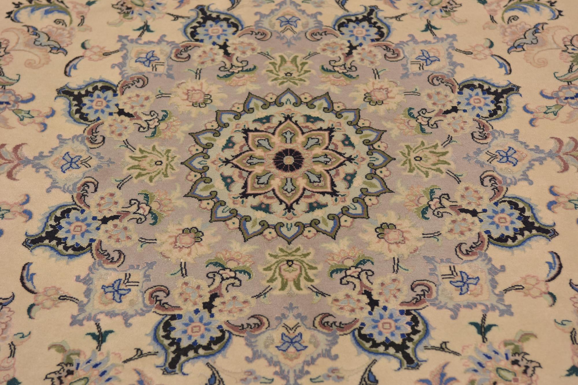 6' 8 x 8' 6 Hand Knotted Tabriz Persian Rug