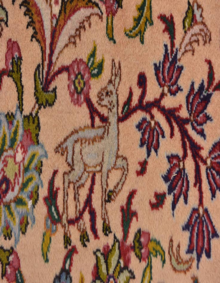 Detail image of 8' x 11' 4 Hand Knotted Tabriz Persian Wool Rug