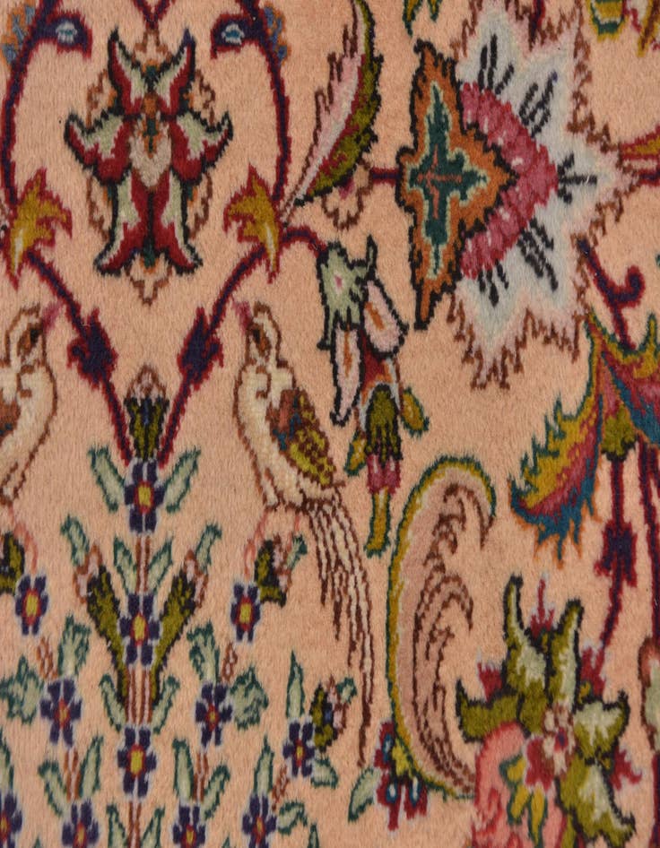 Detail image of 8' x 11' 4 Hand Knotted Tabriz Persian Wool Rug