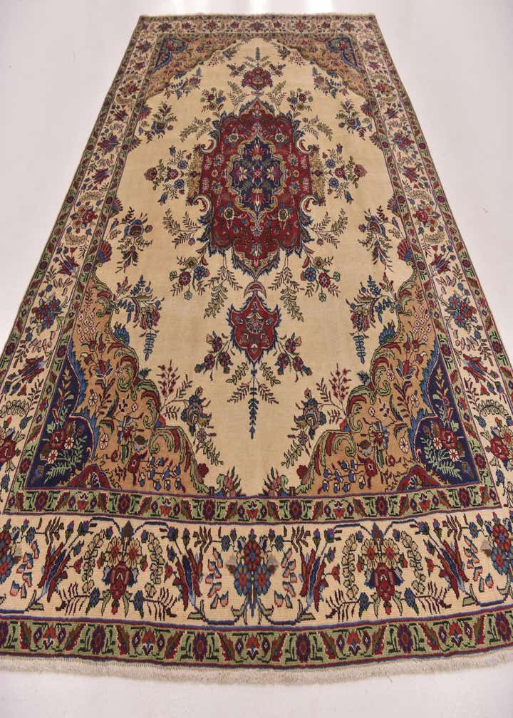 8' 2 x 11' 4 Hand Knotted Tabriz Persian Wool Rug