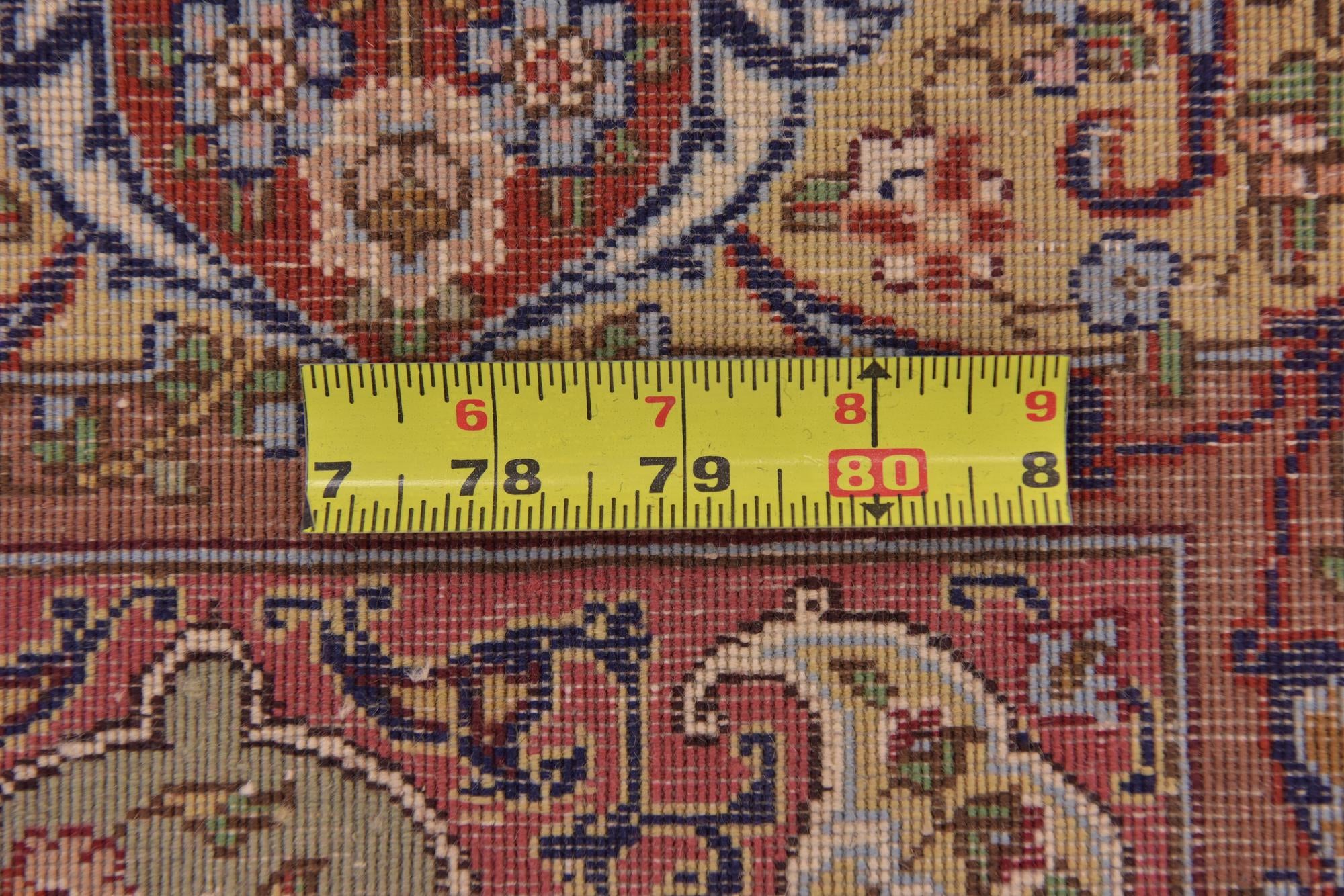 9' 9 x 12' 8 Hand Knotted Tabriz Persian Rug