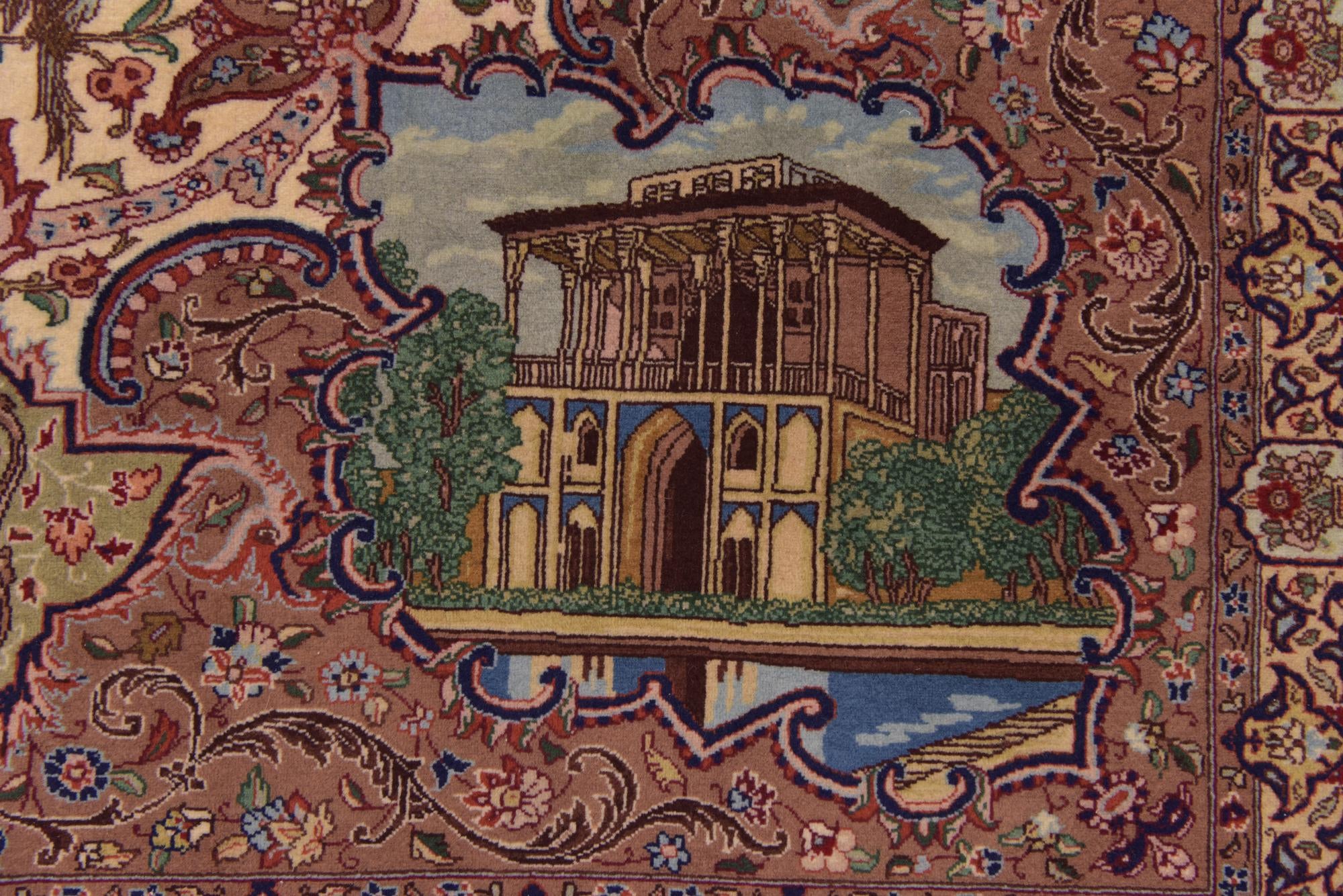9' 9 x 12' 8 Hand Knotted Tabriz Persian Rug