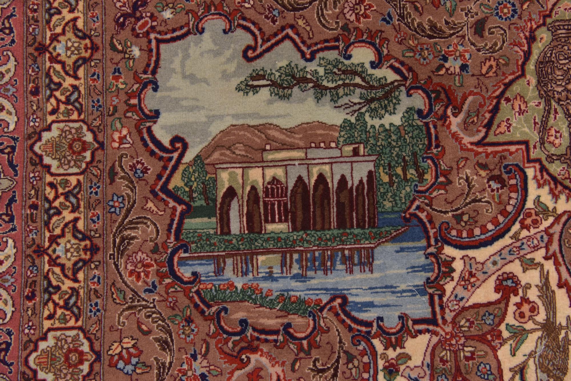 9' 9 x 12' 8 Hand Knotted Tabriz Persian Rug