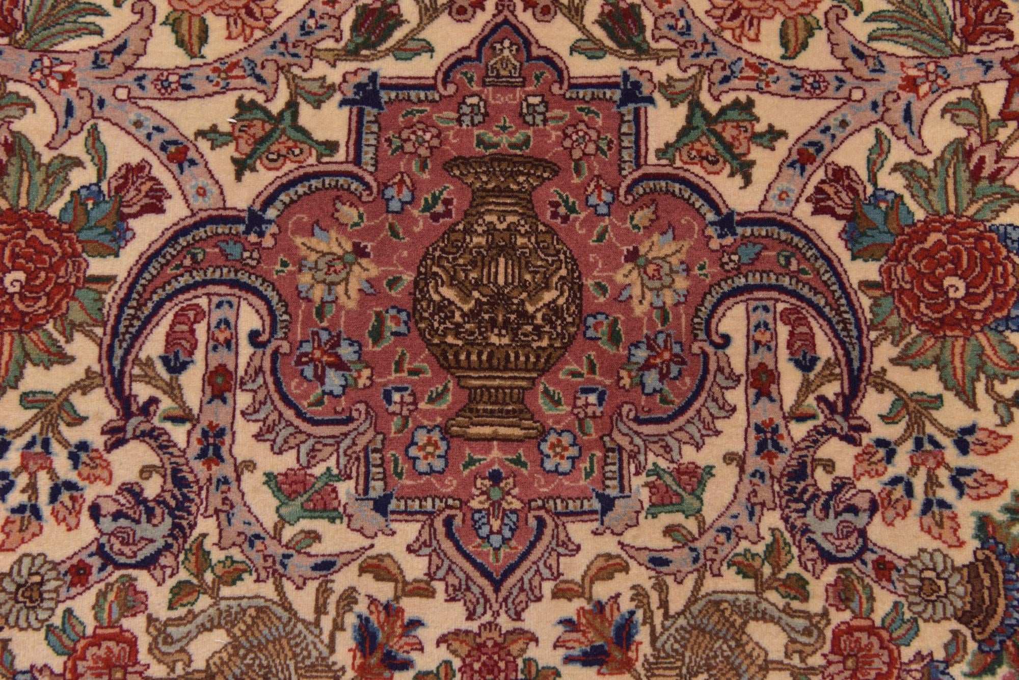 9' 9 x 12' 8 Hand Knotted Tabriz Persian Rug