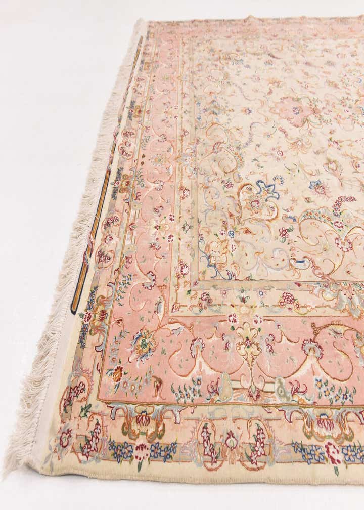 8' 2 x 12' Hand Knotted Tabriz Persian Rug