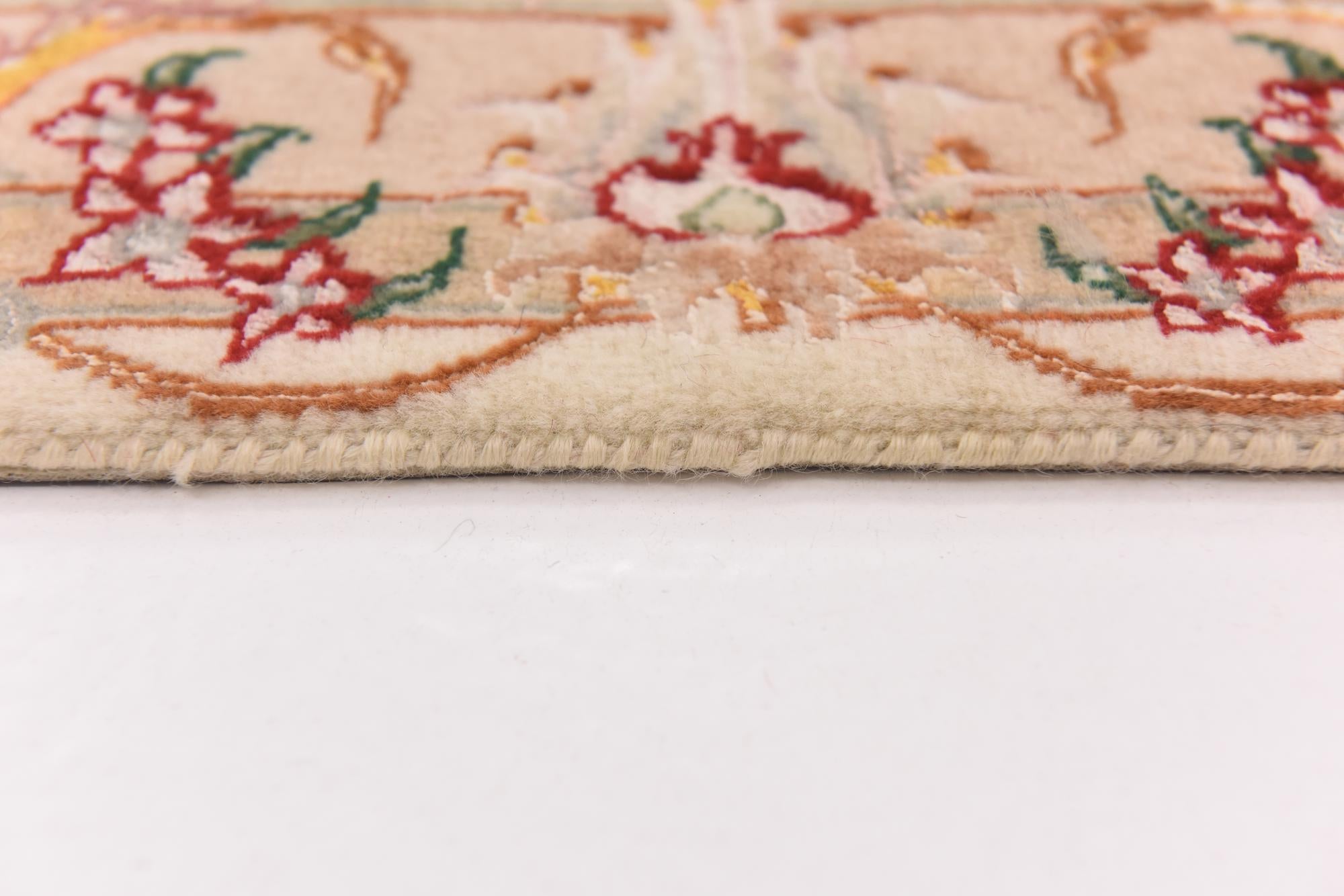 8' 2 x 12' Hand Knotted Tabriz Persian Rug