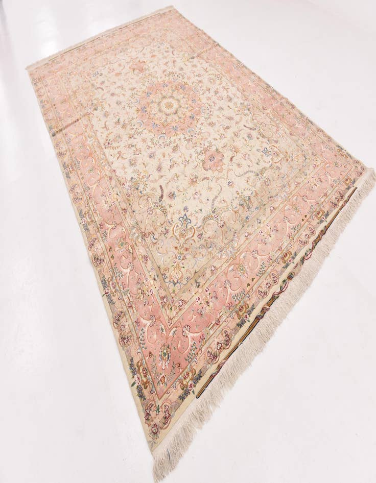 Detail image of 8' 2 x 12' Hand Knotted Tabriz Persian Rug
