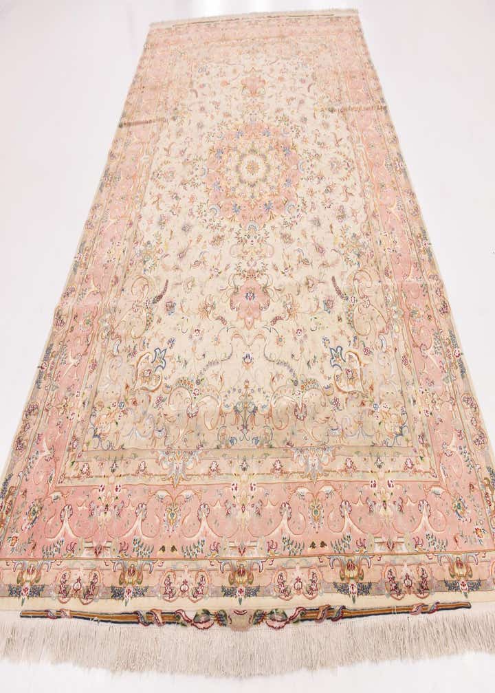 8' 2 x 12' Hand Knotted Tabriz Persian Rug