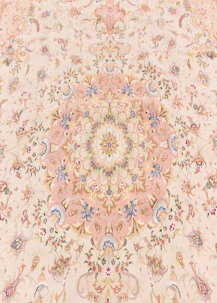 8' 2 x 12' Hand Knotted Tabriz Persian Rug